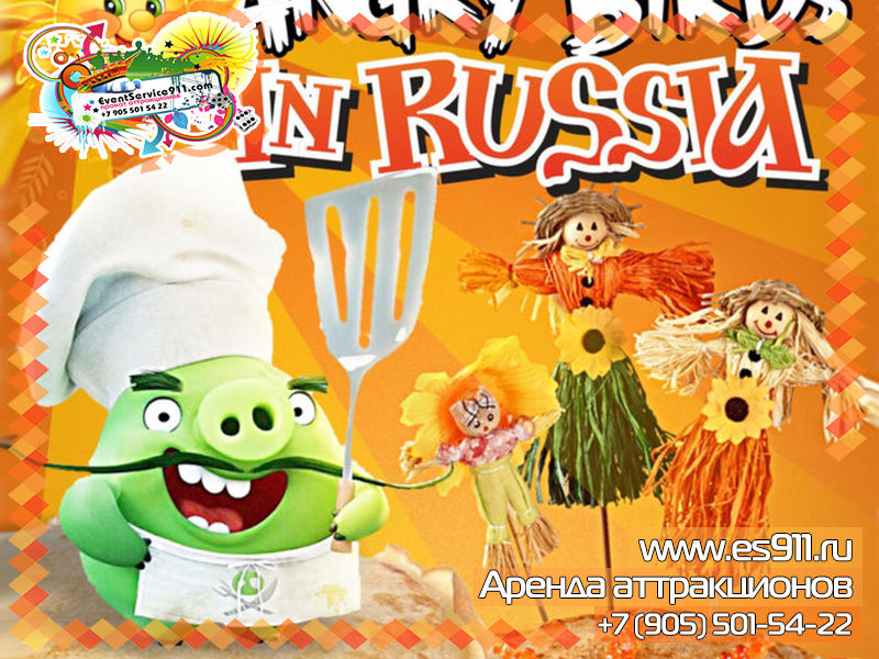 Angry Birdz in Russia