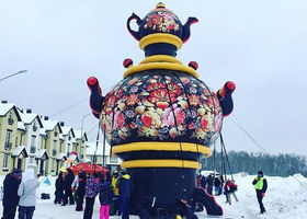 Новогодние аттракционы для частных домов и коттеджных поселков