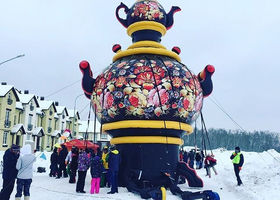 Новогодние гуляния в парках, на городских площадях и скверах